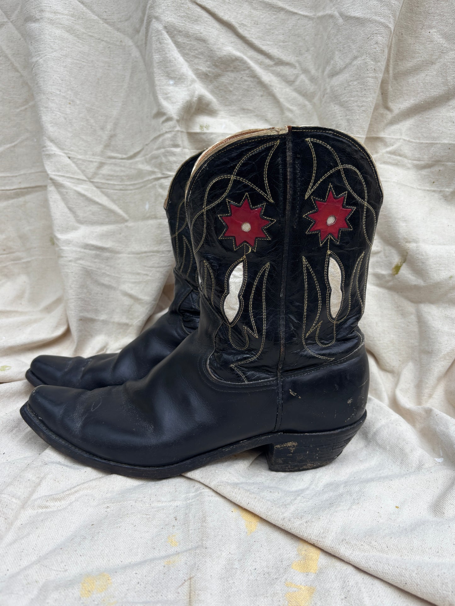Frye 1940s inlay rancher boots men’s size 9.5/10