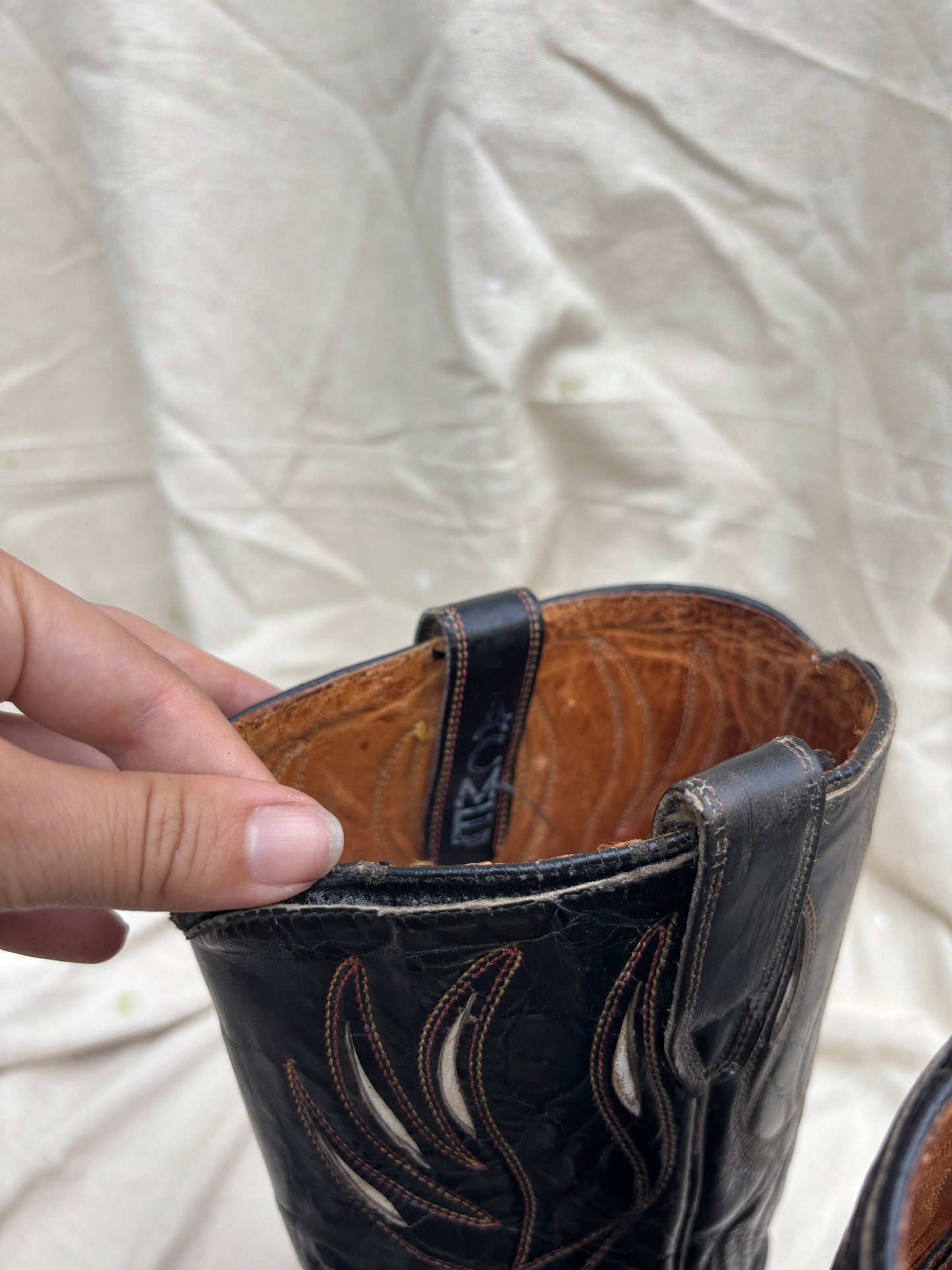 Acme 1950/60s inlay boots men’s size 10