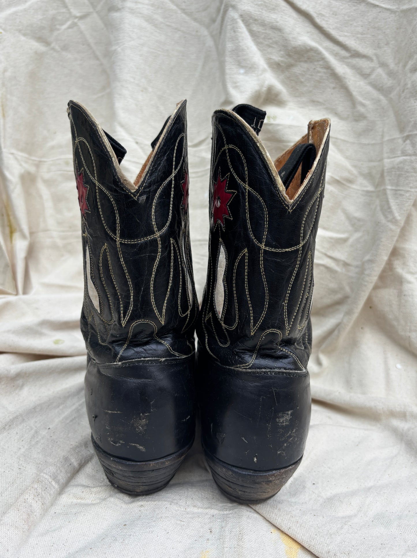Frye 1940s inlay rancher boots men’s size 9.5/10