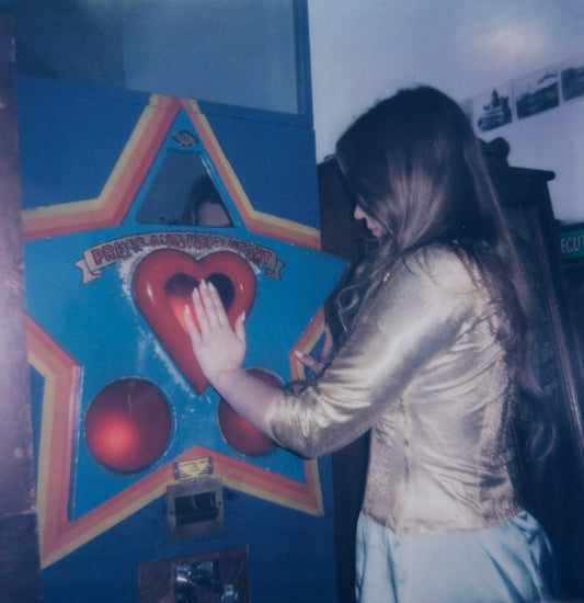 Liquid gold 1950s lurex top