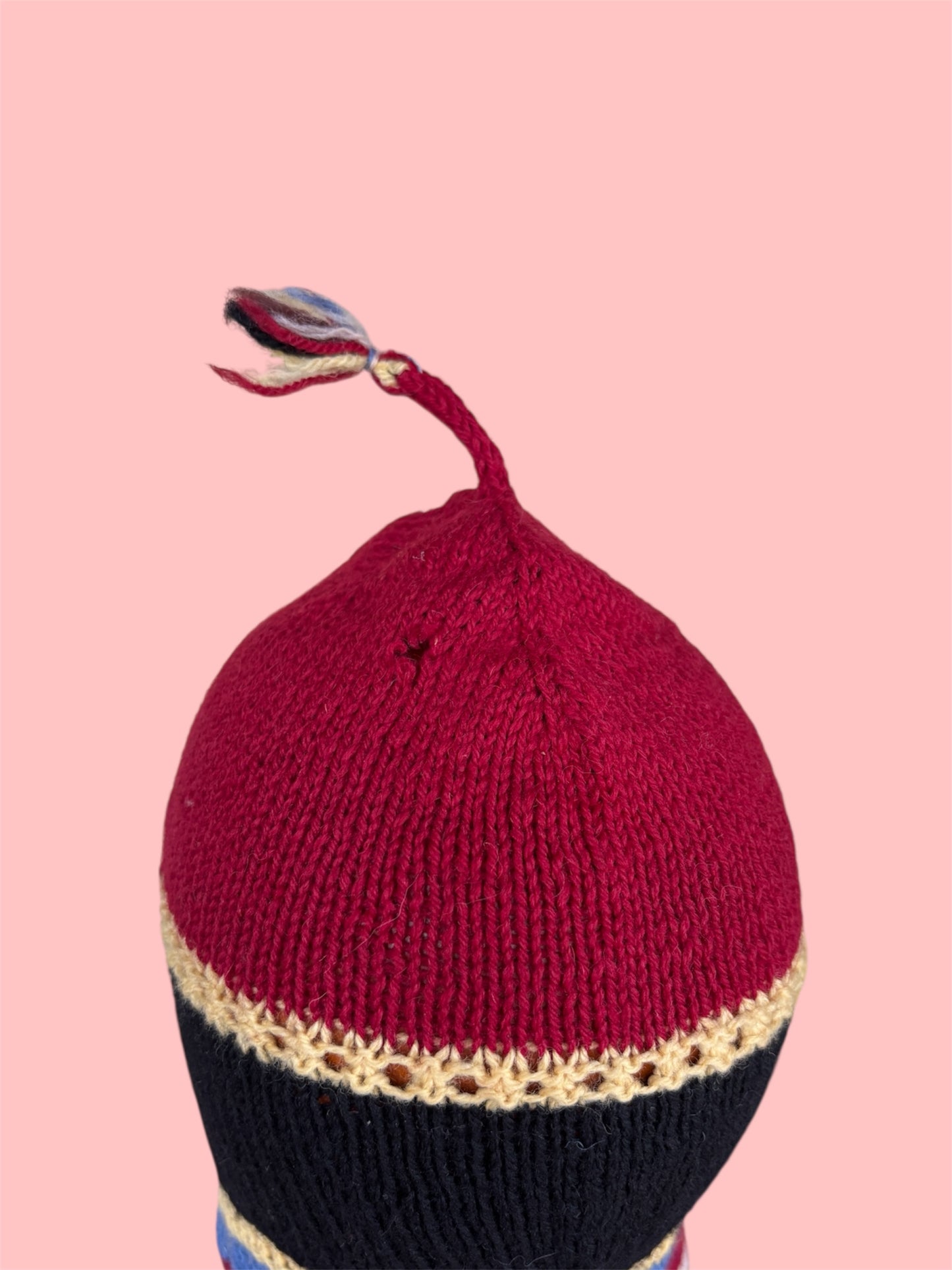 1930s wool knit ski mask