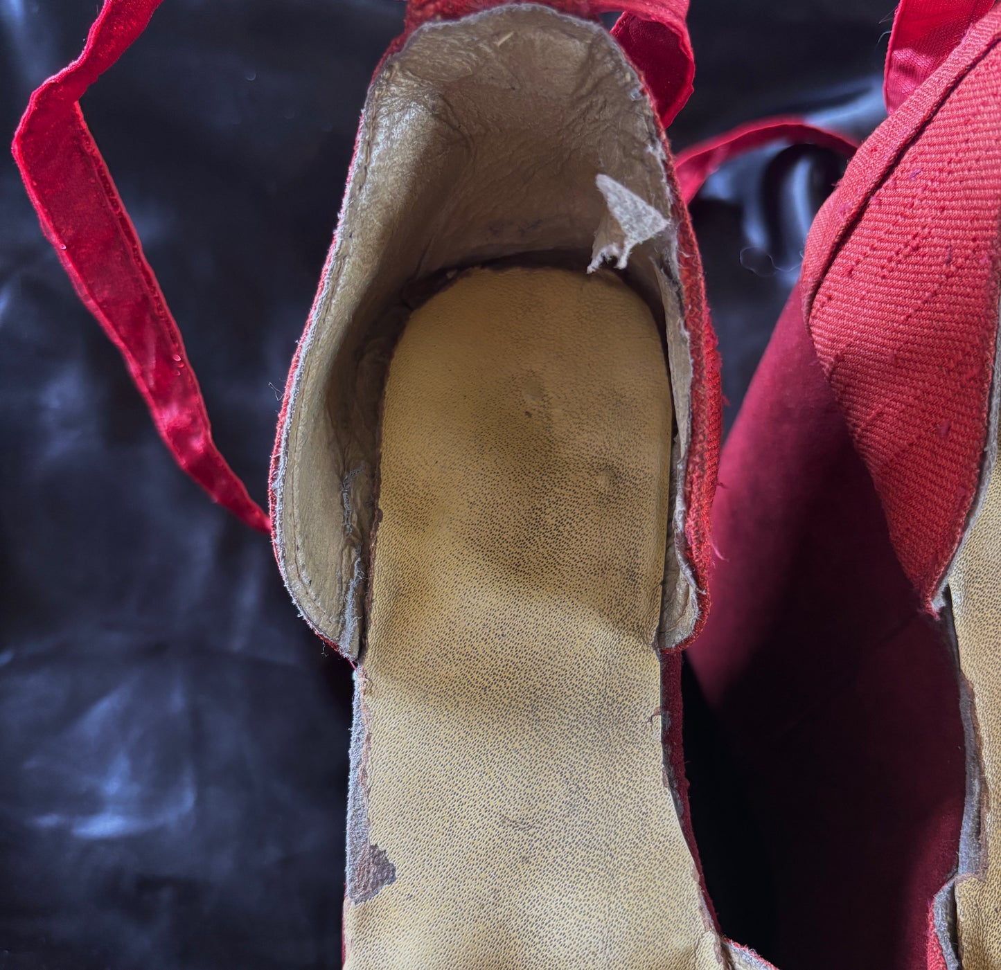 1970s mega platforms with cloud moon & star appliqué