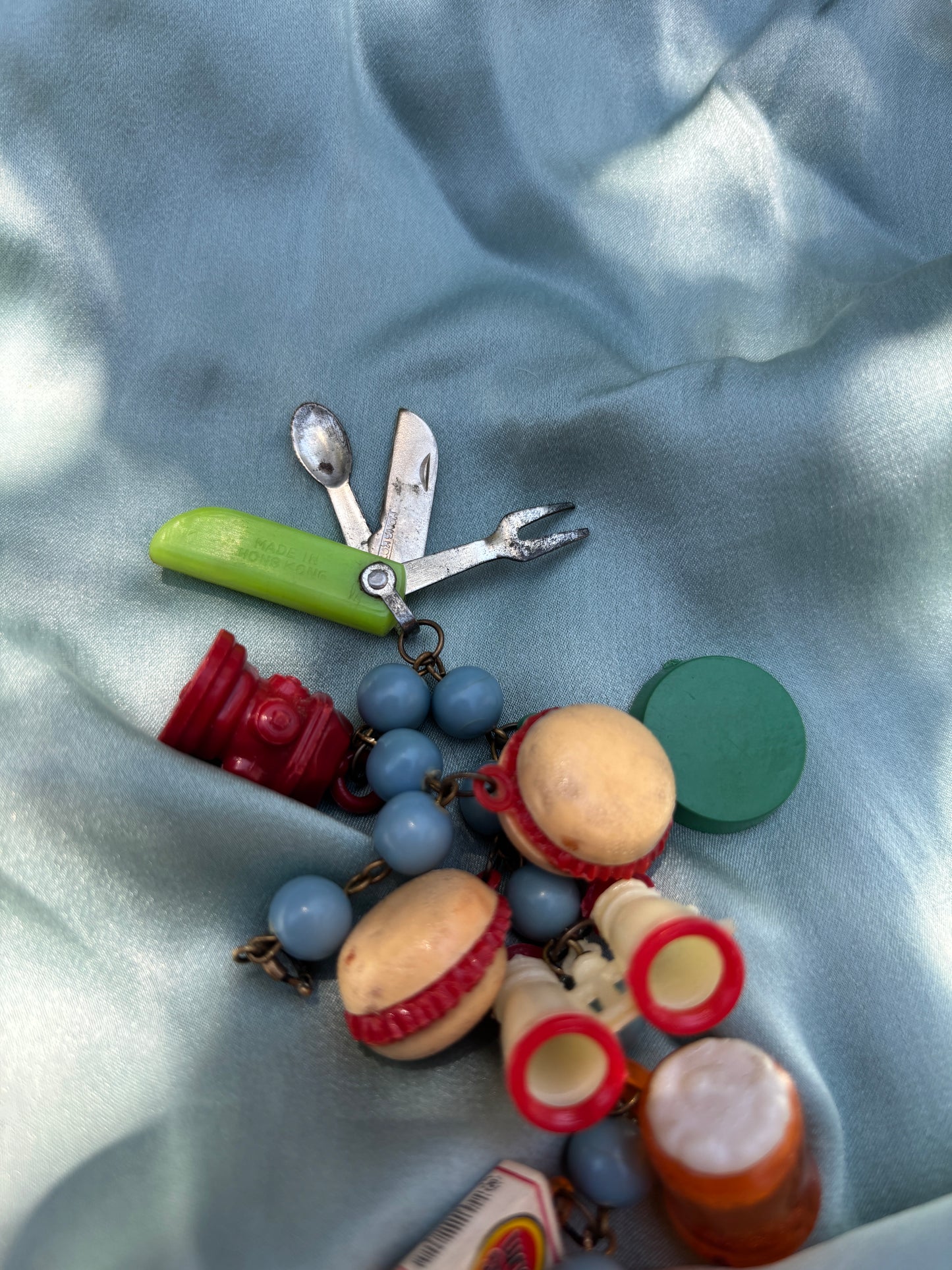 1960s “breakfast of champions” charm bracelet