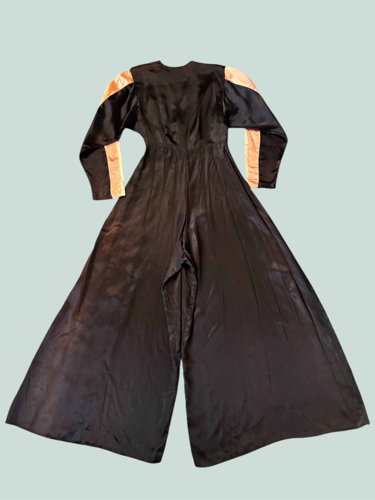 1940s sportwear palazzo jumpsuit