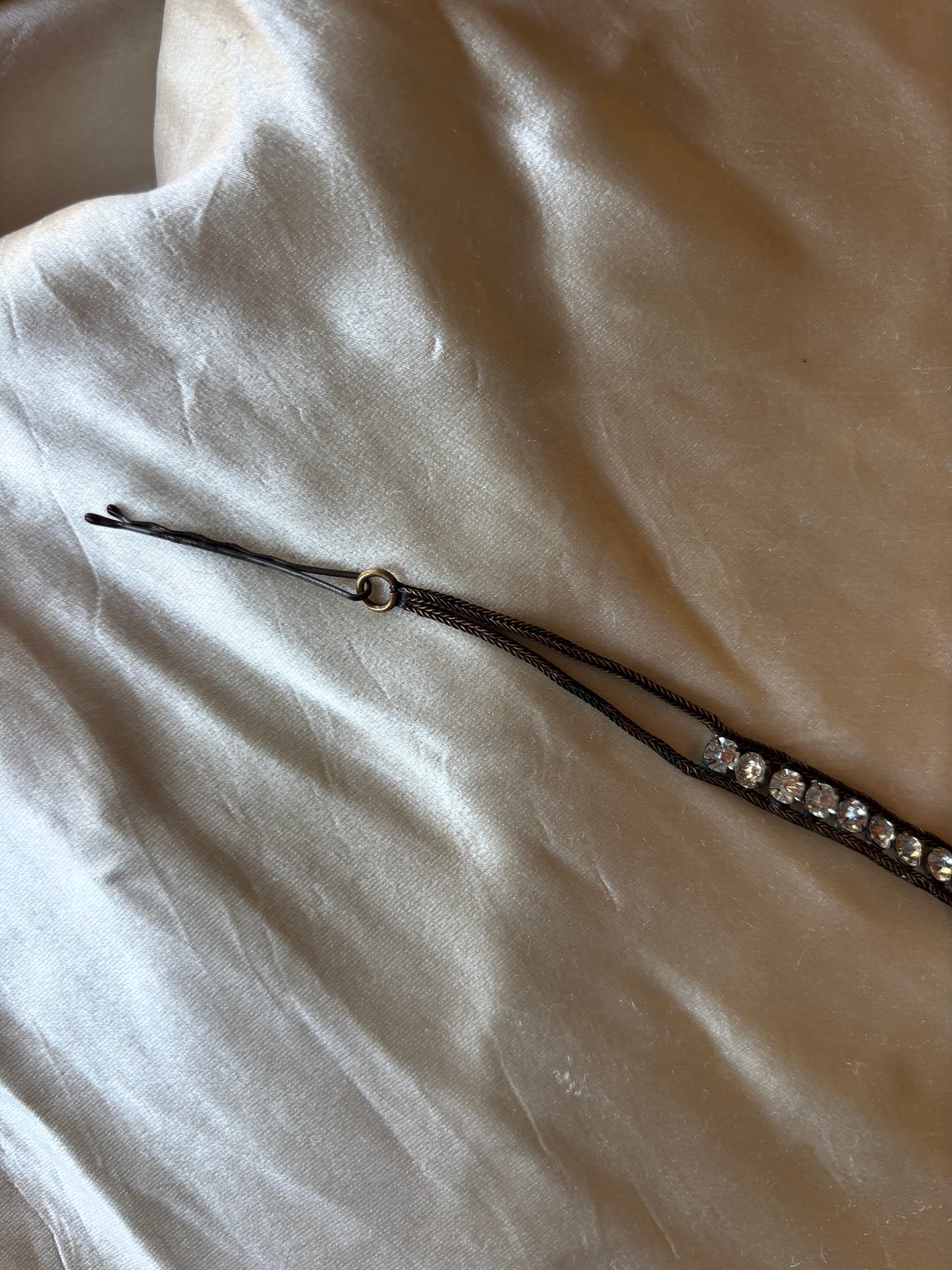 1920s diamanté headband crown