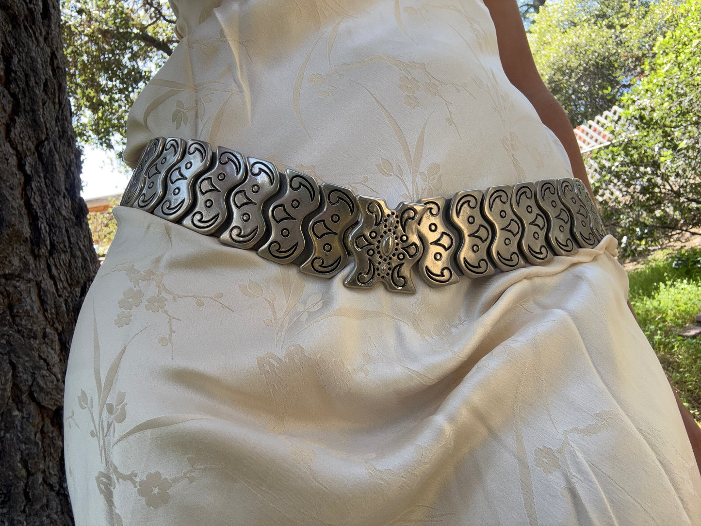 Made in France bohemian metal belt