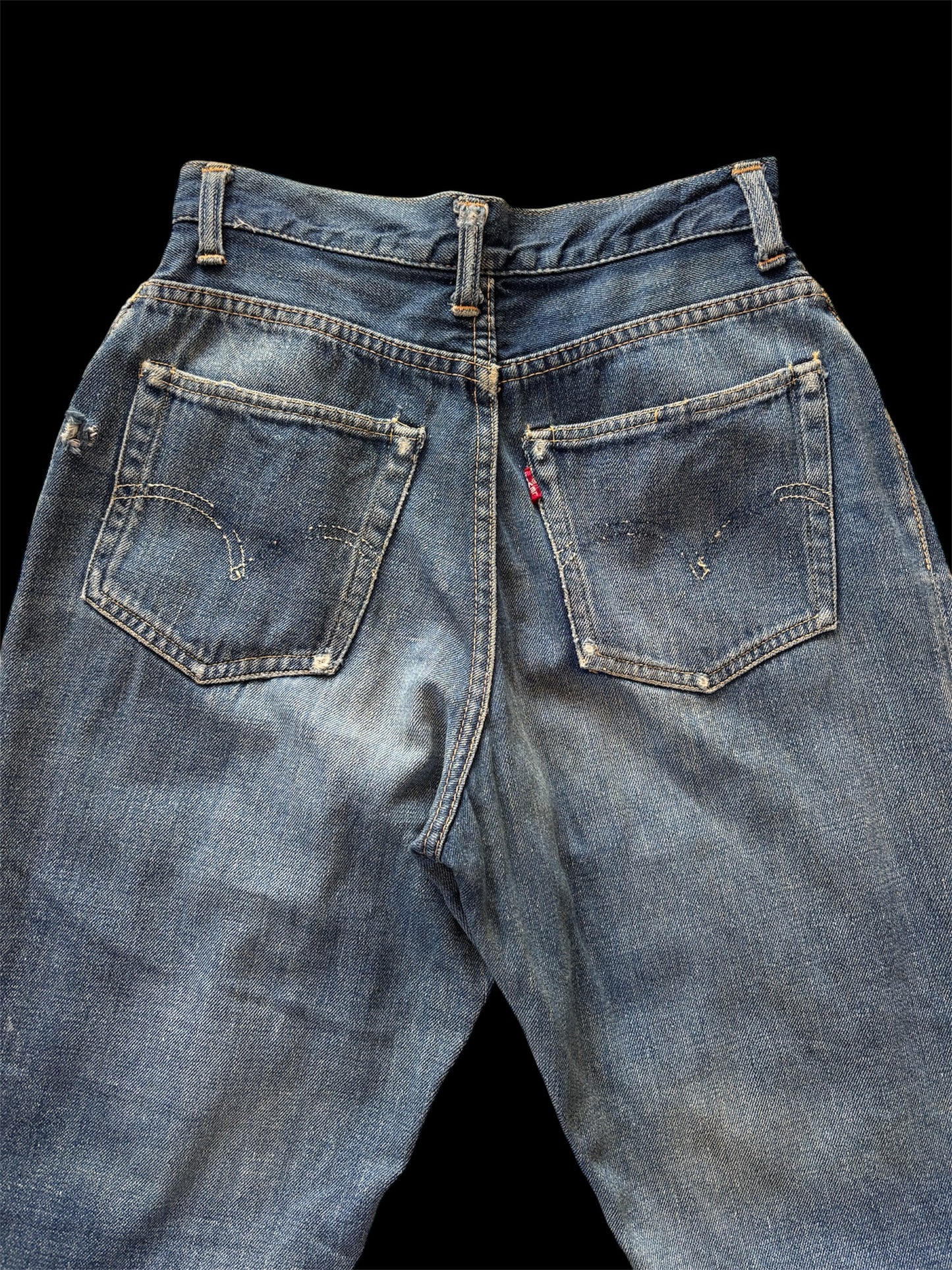 1950s Levi’s 701 jeans 27” waist