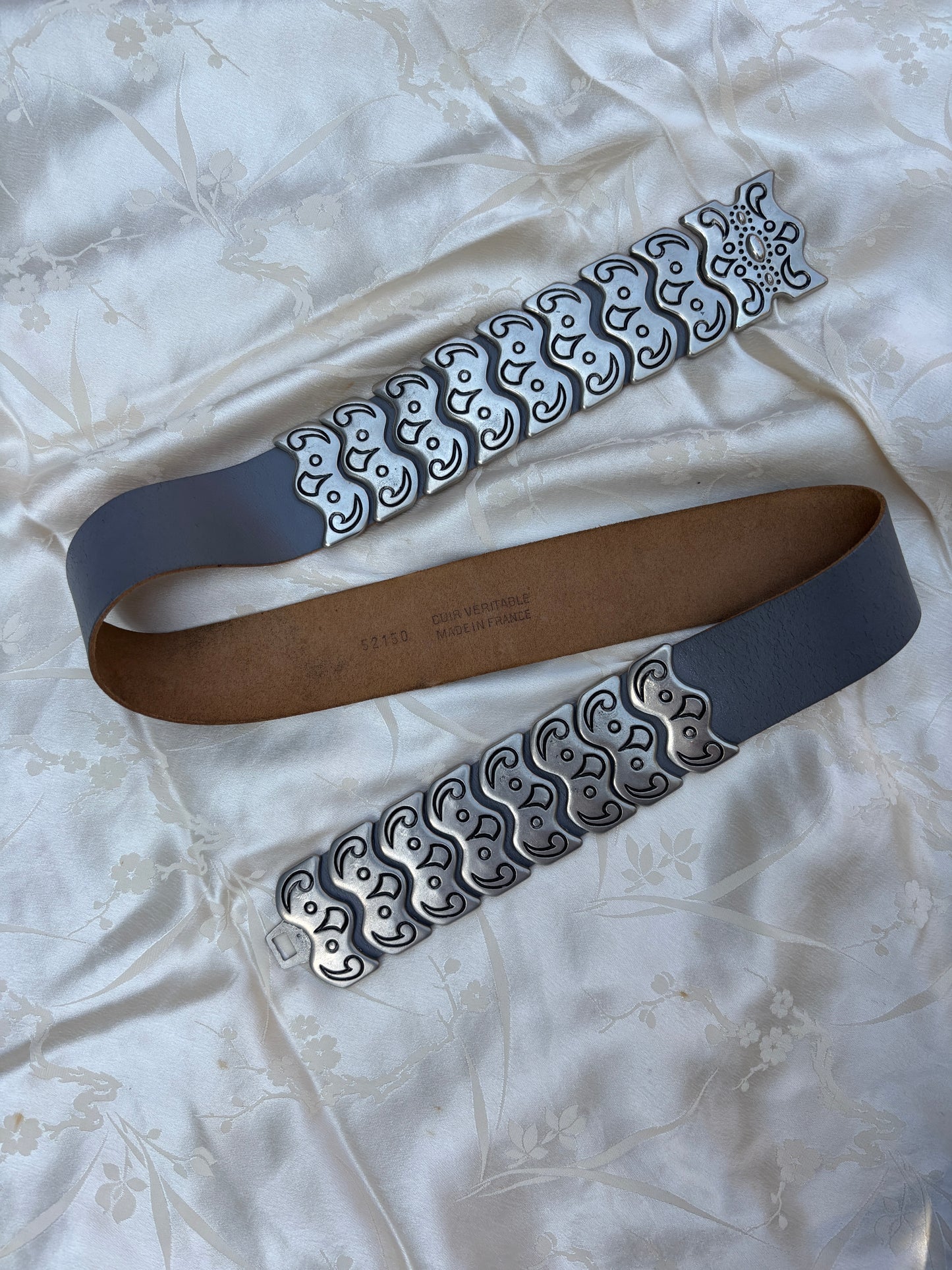 Made in France bohemian metal belt