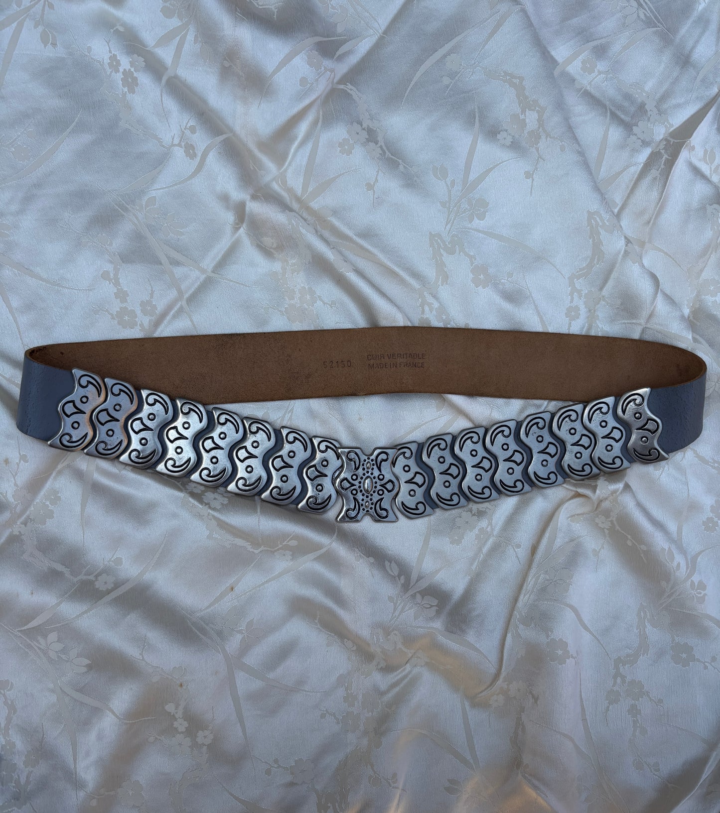 Made in France bohemian metal belt