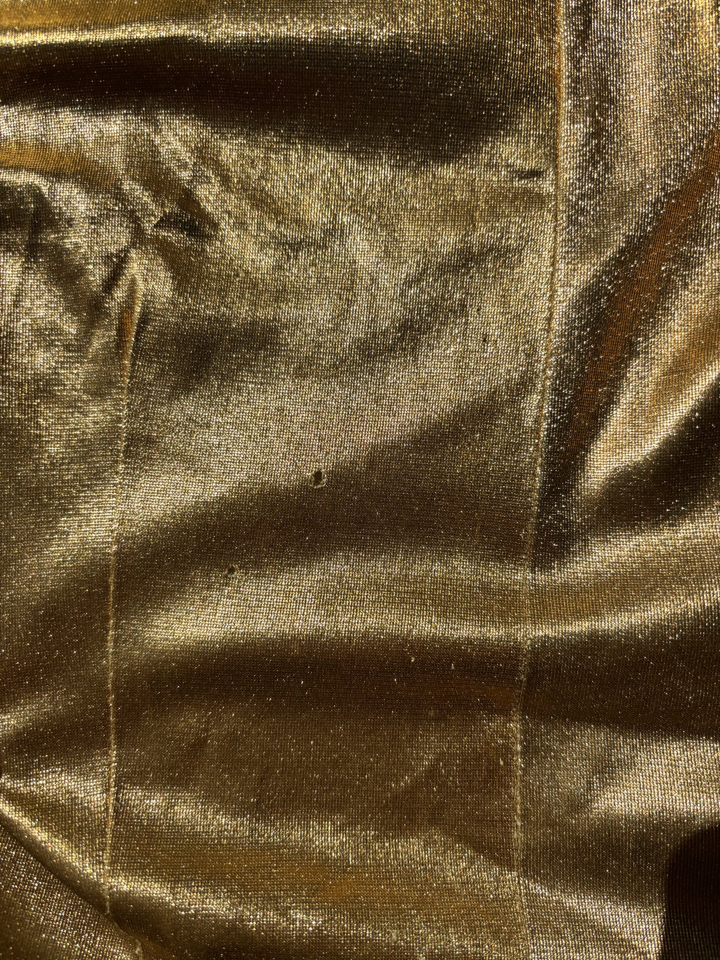 Liquid gold 1950s lurex top