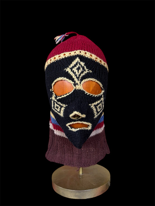 1930s wool knit ski mask