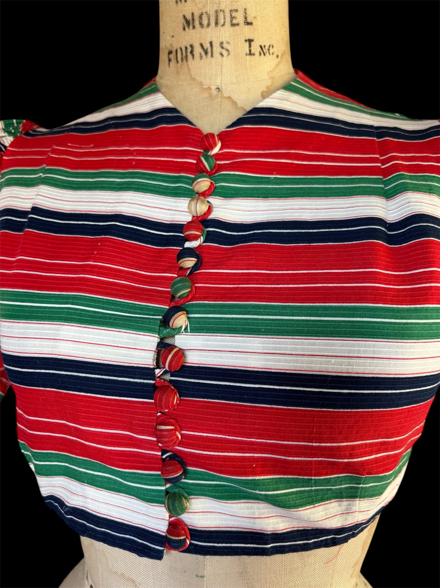 Two piece 1930s maxi dress & bolero jacket set