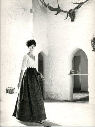 1950s Sybil Connolly Irish crochet couture blouse