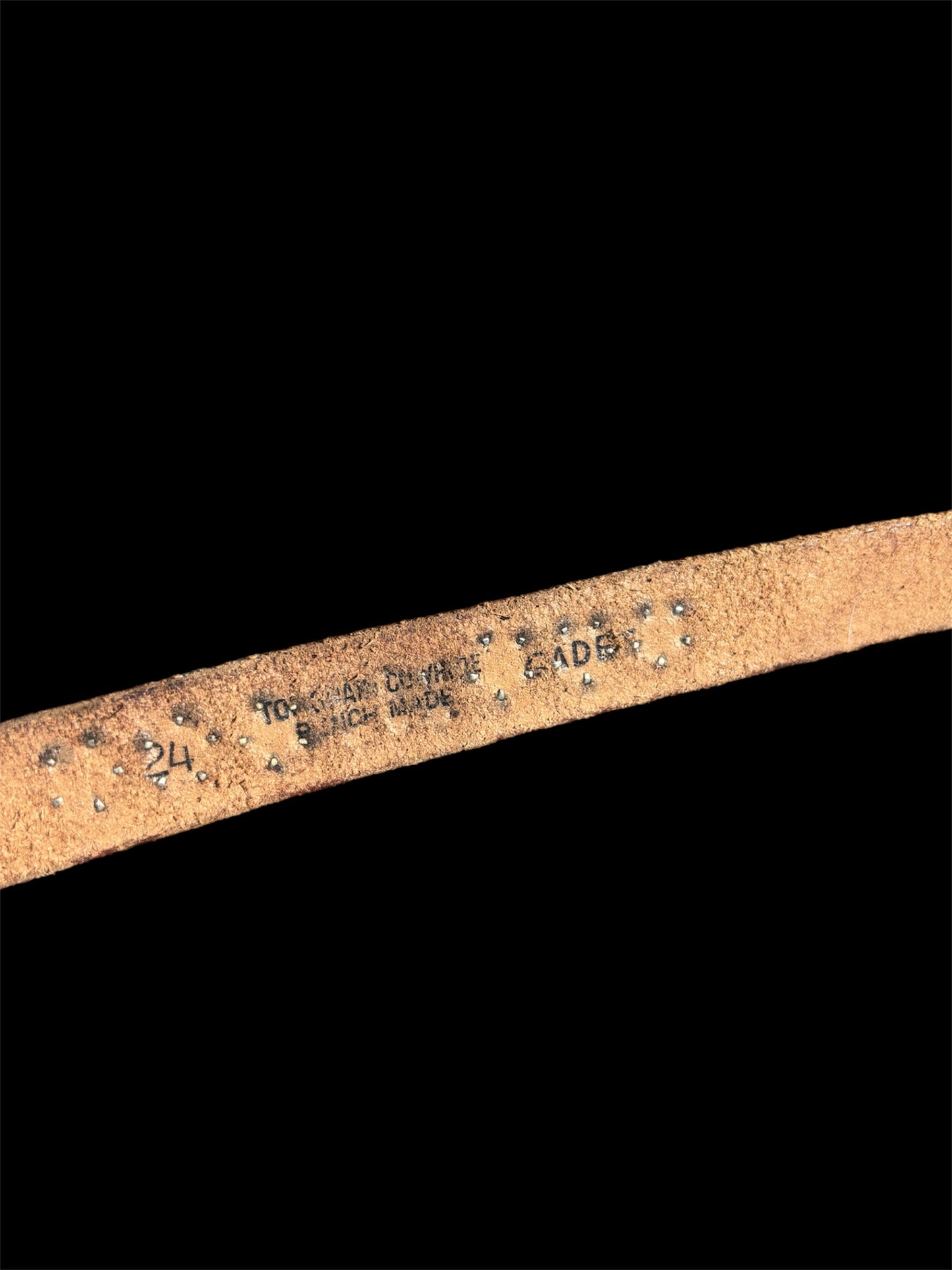 1950s/60s studded & jeweled western belt